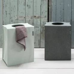 Brabantia waszak stof rechthoekig 55 liter, Groen< Wasmanden