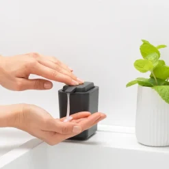 Brabantia zeeppomp 11,5 cm, Donkergrijs< Zeepdispensers & Zeepschaaltjes