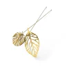 KLONG Brass leaves decoratie 2-pack, Wood< Decoratieve Accessoires