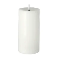 Scandi Essentials Bright Melt blokkaars 17,5 cm, Wit< Led-Kaarsen