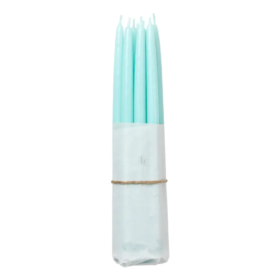 Broste Copenhagen dinerkaarsen 10-pack, Mint green< Kaarsen