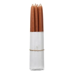 Broste Copenhagen dinerkaarsen 10-pack, Terracotta< Kaarsen