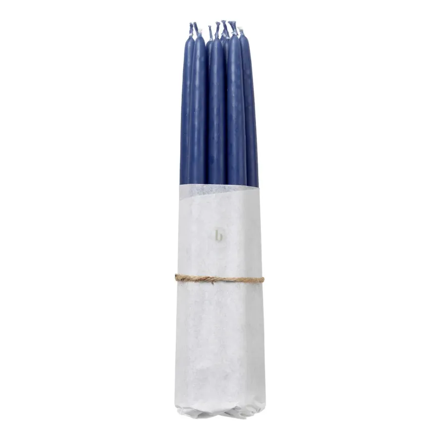 Broste Copenhagen dinerkaarsen 10-pack, Baja blue< Kaarsen