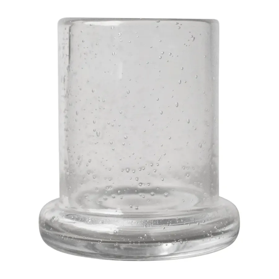 DBKD Bubble kaarsenhouder Ø10 cm, Clear< Kaarsenhouders & Kaarsenborden