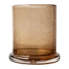 DBKD Bubble kaarsenhouder Ø14 cm, Rust< Kaarsenhouders & Kaarsenborden