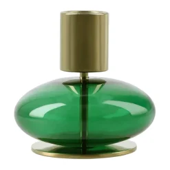 Holmegaard Bubble kandelaar 8 cm, Groen< Kandelaars