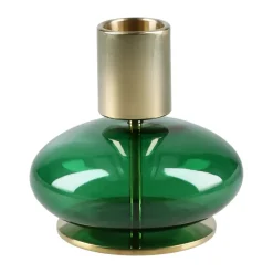 Holmegaard Bubble kandelaar 8 cm, Groen< Kandelaars