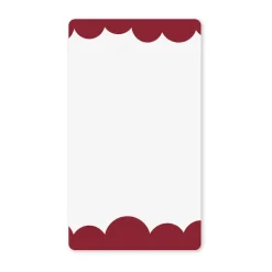Byon Bubbly spiegel S 40x70 cm, Bordeauxrood< Wandspiegels