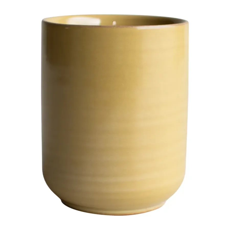 DBKD Burn geurkaars 60 u., Shiny yellow< Geurkaarsen & Aroma Diffusers