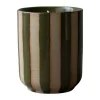 DBKD Burn geurkaars 60 u., Stripe green< Geurkaarsen & Aroma Diffusers