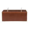 Ferm Living Burren blockkaars large, Bronze< Kaarsen