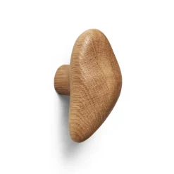 Ferm Living Cairn haak 2-delig, Oak< Haken & Hangers