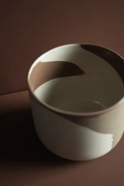 DBKD Calm pot Ø23 cm, Beige-brown< Bloempotten