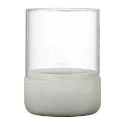 Blomus Calma waxinelichtjeshouder Ø10 cm, Light grey< Kaarsenhouders & Kaarsenborden