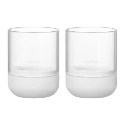 Blomus Calma waxinelichtjeshouder Ø7 cm 2-pack, Lily white< Kaarsenhouders & Kaarsenborden