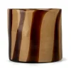 Byon Calore theelicht-vaas M Ø15 cm, Brown-beige< Vazen