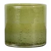 Byon Calore waxinelichtjeshouder XS Ø10 cm, Green< Kaarsenhouders & Kaarsenborden