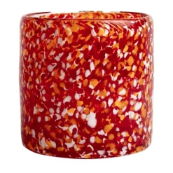 Byon Calore waxinelichtjeshouder XS Ø10 cm, Red-orange< Kaarsenhouders & Kaarsenborden