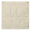 Ferm Living Canvas wall pockets opberger voor aan de muur, 70x70 cm< Wanddecoraties|Kinderkamer Interieuraccessoires