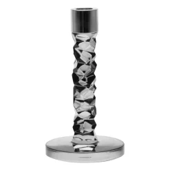 Orrefors Carat kandelaar antraciet, 183 mm< Kandelaars