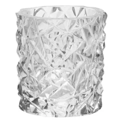 Orrefors Carat waxinelichtjeshouder transparant, 9,2 cm< Kaarsenhouders & Kaarsenborden