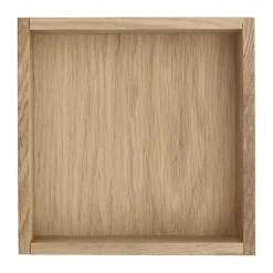 Scandi Living Carve opbergdoos 15 cm, Eikenhout< Dozen & Boxen