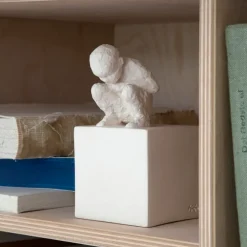 Kähler Character beeld met boodschap, The curious one< Sculpturen & Porseleinen Beelden