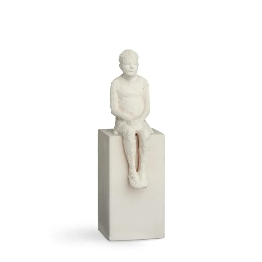 Kähler Character beeld met boodschap, The dreamer< Sculpturen & Porseleinen Beelden