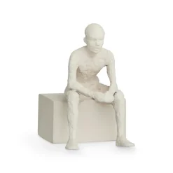 Kähler Character beeld met boodschap, The reflective one< Sculpturen & Porseleinen Beelden