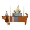 Bloomingville Charlie Birthday decoratie 28 cm, Brown-multi< Kinderkamer Interieuraccessoires|Kinderkamer Interieuraccessoires