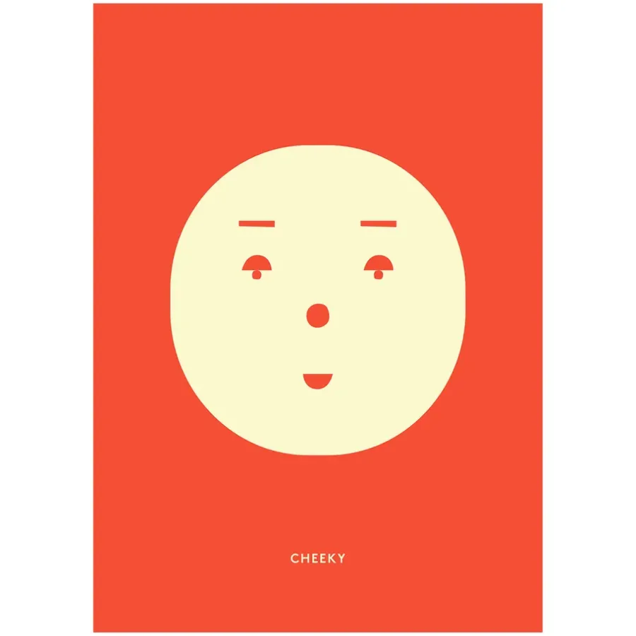 Paper Collective Cheeky Feeling poster, 30x40 cm< Posters|Kinderkamer Interieuraccessoires