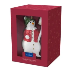 Villeroy & Boch Christmas Classics kersthanger sneeuwpop, Wit< Kerstdecoraties