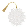 Villeroy & Boch Christmas Classics kersthanger sneeuwvlok, Wit< Kerstdecoraties