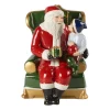 Villeroy & Boch Christmas Toys Kerstman in fauteuil, Rood< Kerstdecoraties