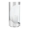 Georg Jensen Chrome contours hurricane kaarsenhouder 22 cm, Roestvrij staal< Kaarsenhouders & Kaarsenborden