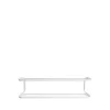 Essem Design Classic 650 schoenenrek, wit/wit, 2 niveaus, 100 cm< Schoenenrekken