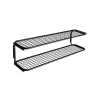 Essem Design Classic 650 schoenenrek, zwart/zwart, 2 niveaus, 70 cm< Schoenenrekken