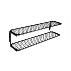 Essem Design Classic 650 schoenenrek, zwart/chroom, 2 niveaus, 40 cm< Schoenenrekken