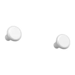 Essem Design Classic haak groot 2-pack, Wit< Haken & Hangers