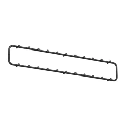 Essem Design Classic kapstok 100 cm, Zwart< Haken & Hangers