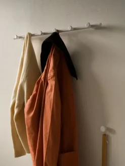 Essem Design Classic kapstok 60cm, Wit< Haken & Hangers