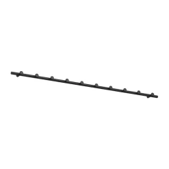 Essem Design Classic kapstoklijst 80 cm, Wit< Haken & Hangers