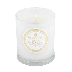 Voluspa Classic Maison Blanc geurkaars 60 uur, Saijo Persimmon< Geurkaarsen & Aroma Diffusers
