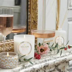 Voluspa Classic Maison Blanc geurkaars 60 uur, Italian Bellini< Geurkaarsen & Aroma Diffusers