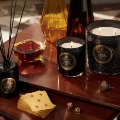 Voluspa Classic Maison Noir geurkaars 60 uur, Ambre Lumiere< Geurkaarsen & Aroma Diffusers