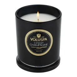 Voluspa Classic Maison Noir geurkaars 60 uur, Crisp Champagne< Geurkaarsen & Aroma Diffusers