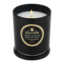 Voluspa Classic Maison Noir geurkaars 60 uur, Pink Citron Grapefruit< Geurkaarsen & Aroma Diffusers