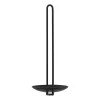 Audo Copenhagen Clip waxinelichtjeshouder wand 20 cm, Zwart< Kandelaars