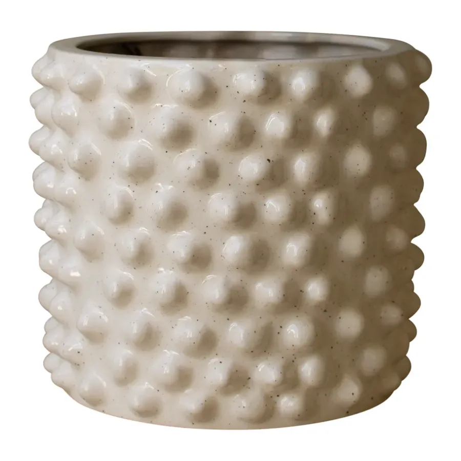 DBKD Cloudy bloempot vanilla, Small Ø21 cm< Bloempotten
