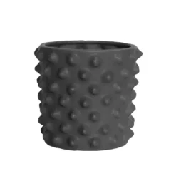 DBKD Cloudy pot donkergrijs, mini - Ø 15 cm.< Bloempotten